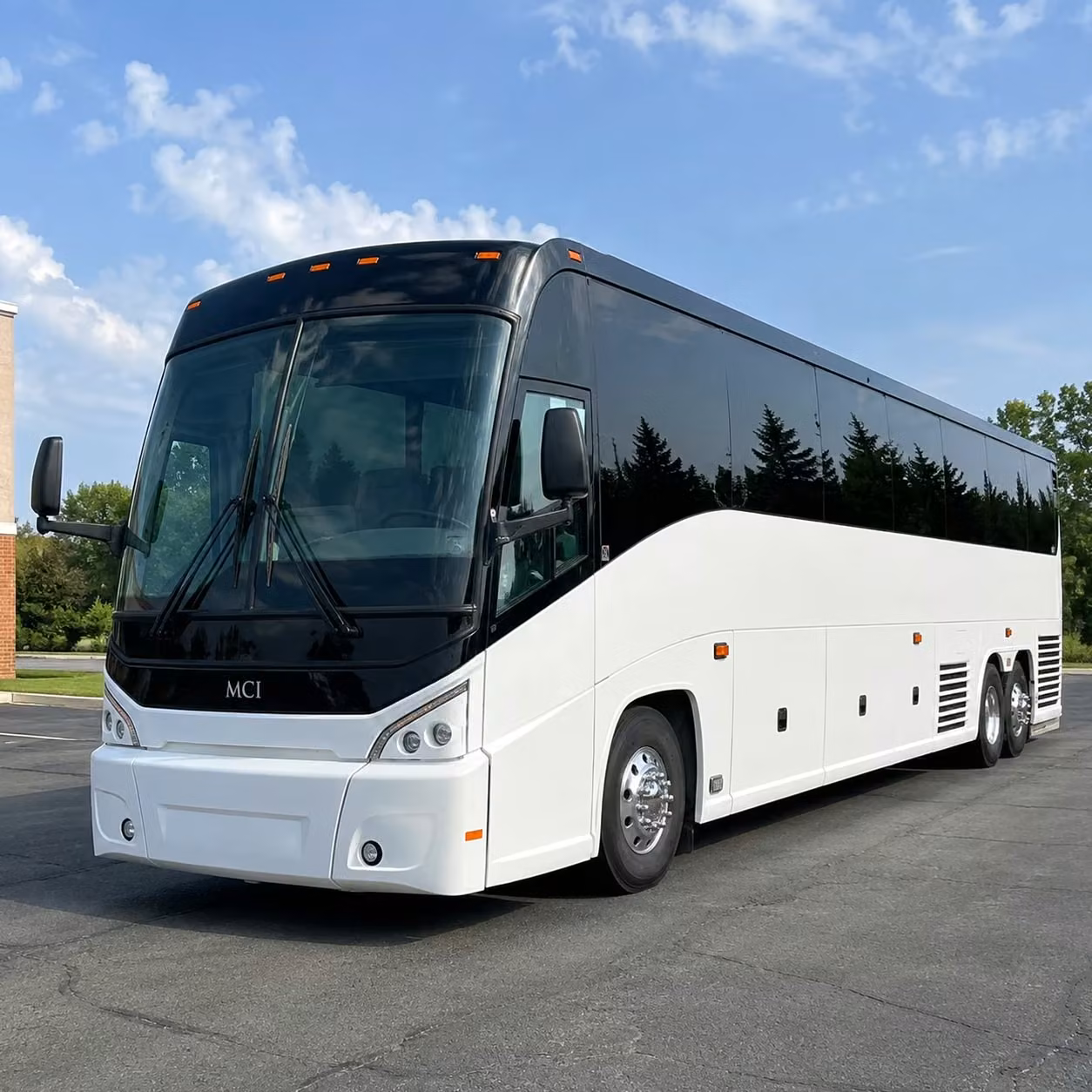 56 passenger charter bus
