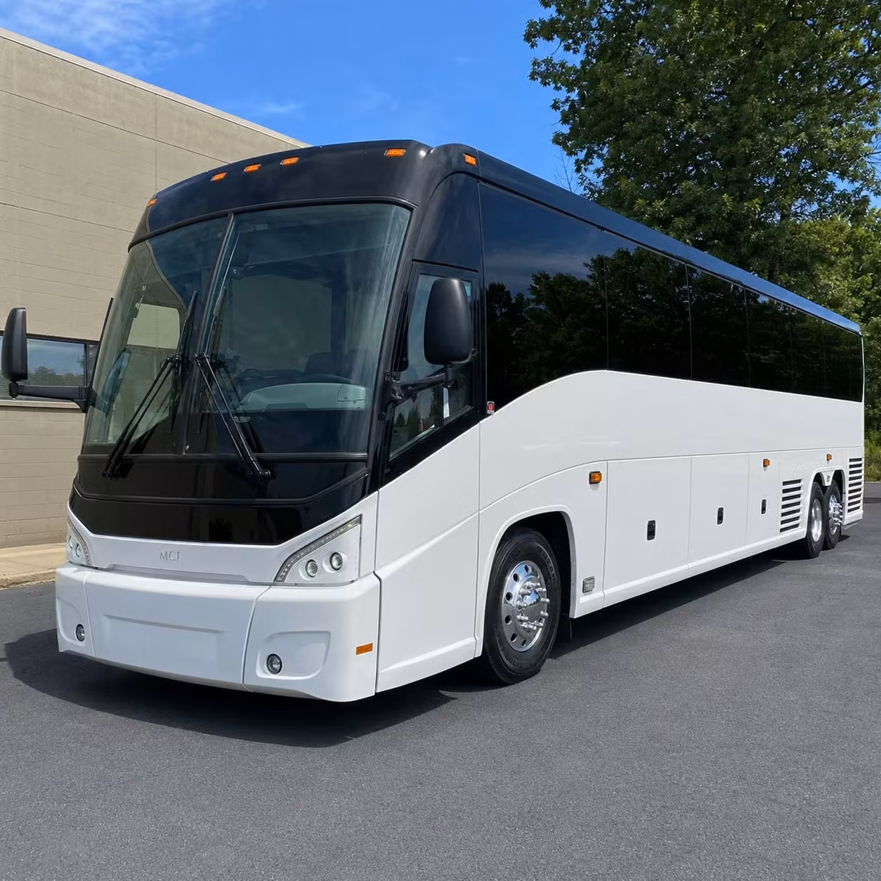 lawton charter bus rental exterior