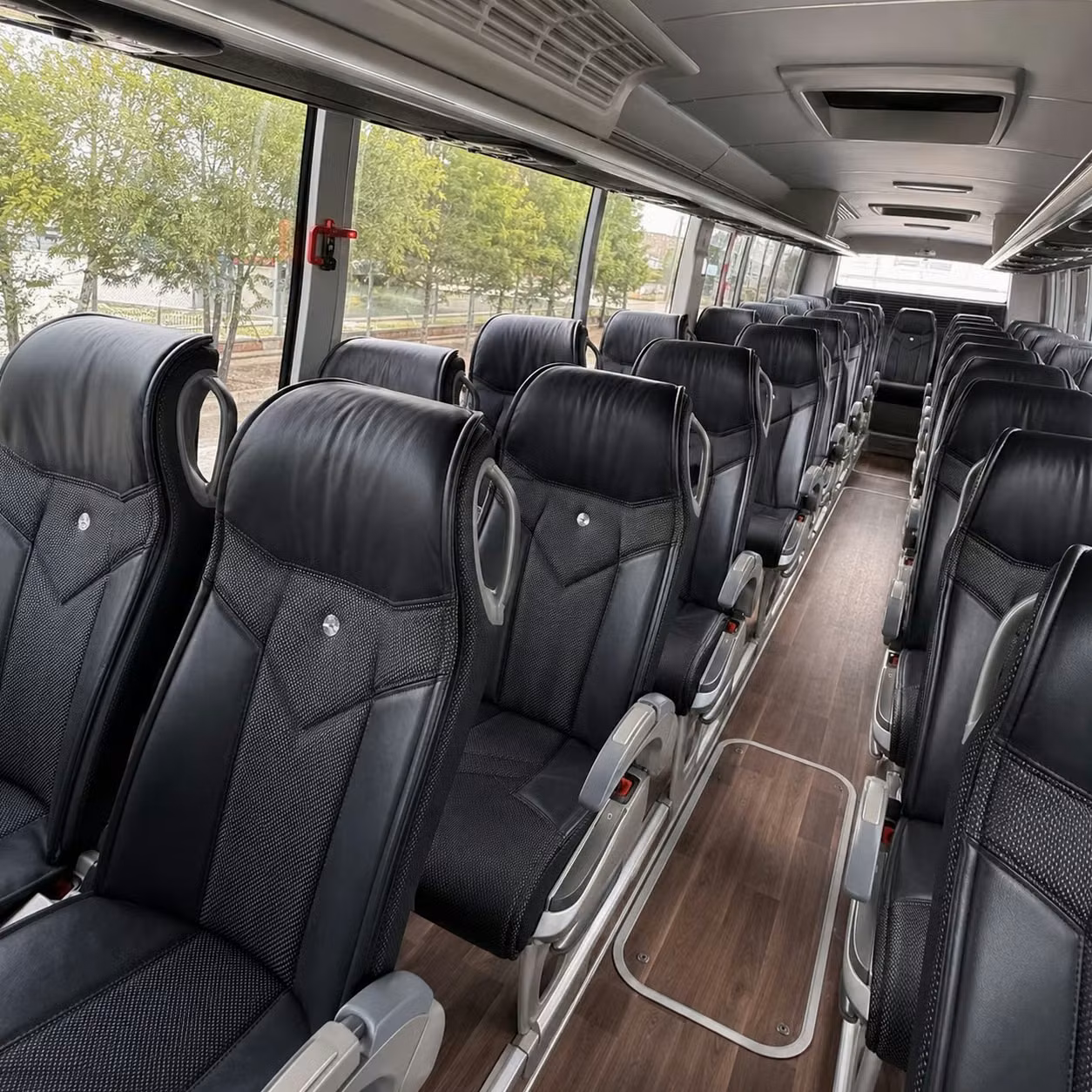lawton charter bus rental inside