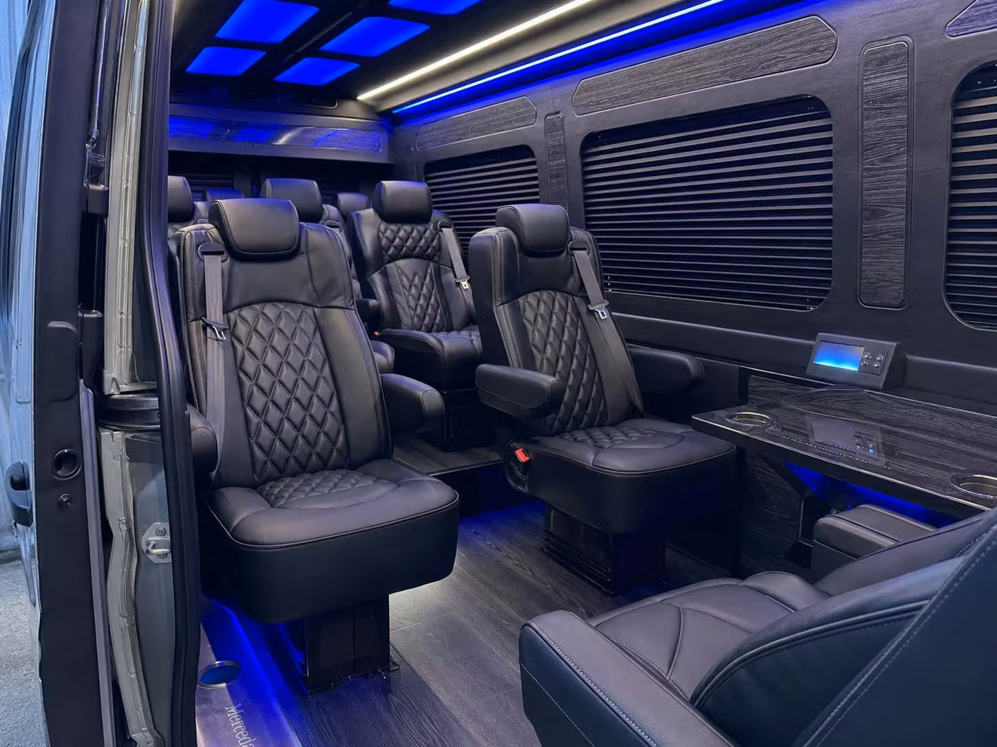 sprinter van transportation for groups and events across lawton