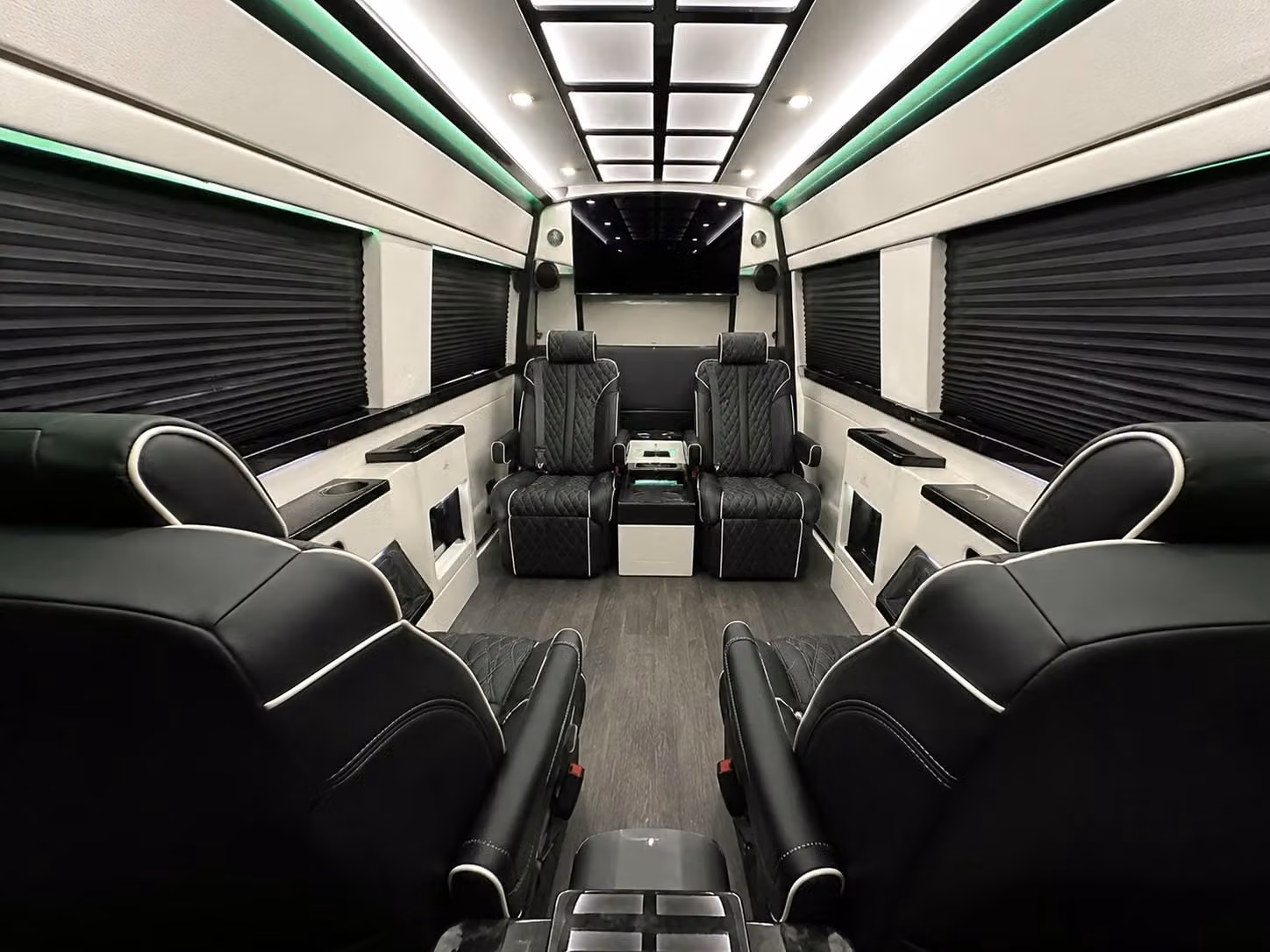 sprinter van with driver interior