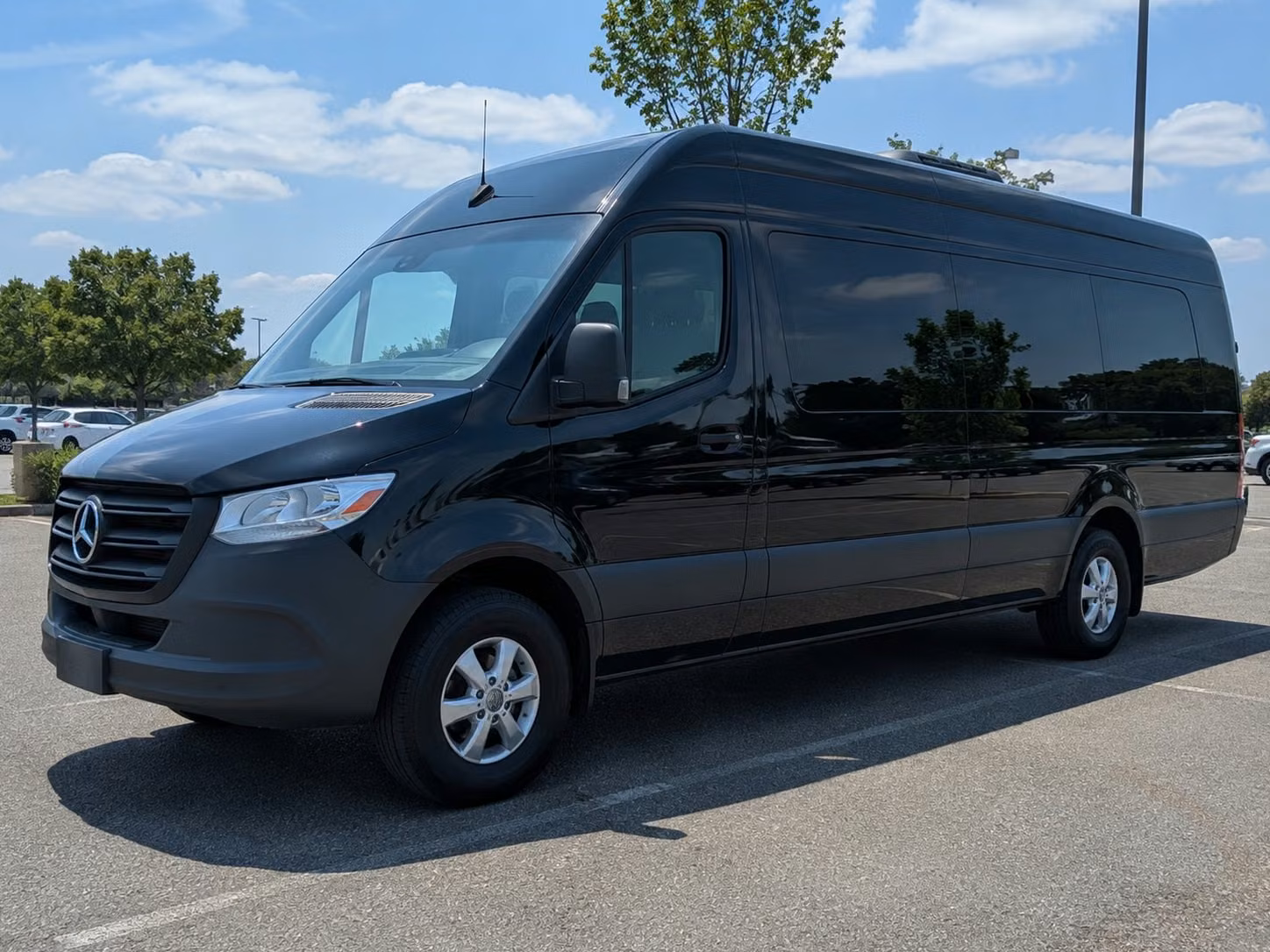 sprinter van with driver